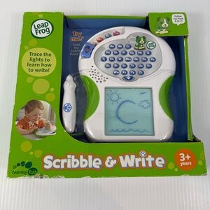 Leap Frog Scribble & Write Kids Tablet Teaches Handwriting Letters & Numbers New